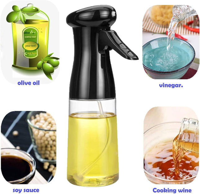 YAAVAAW 210ml Oil Sprayer Dispenser with Brush