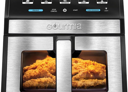 Gourmia 7.6L Digital Air Fryer – Window View, Guided Cooking, 7 Presets, Dishwasher Safe