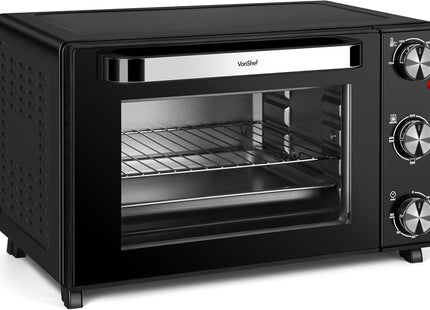 VonShef Mini Oven & Grill 25L – 1400W Tabletop Electric Cooker with Timer & Adjustable Temperature Control
