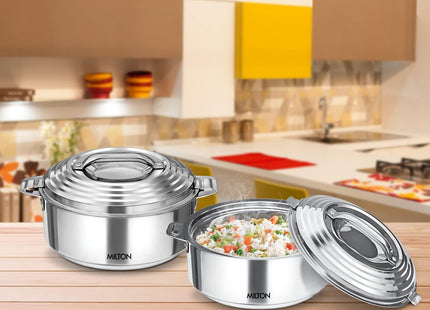 MILTON Galaxia 1000 Insulated Stainless Steel Casserole – 1.25L
