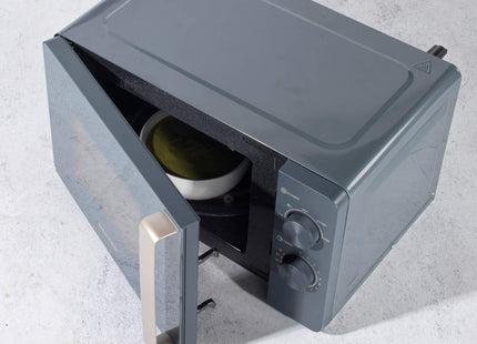 Salter Marino 800W Manual Microwave – 20L, Stylish Blue Grey Finish