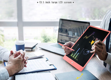 Richgv 14-Inch LCD Writing Tablet Pad for Kids – Portable, Pink