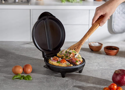 VonShef Omelette Maker – 750W Dual Chamber Cooker with Non-Stick Plates