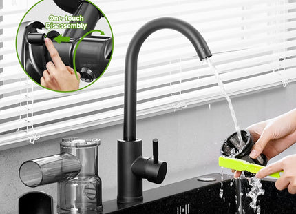 AMZCHEF Cold Press Juicer – Slow Masticating Juicer for Fruits & Vegetables – Grey