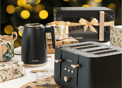 Salter Marino 4-Slice Toaster – 7 Browning Levels, Defrost & Reheat, 1850W