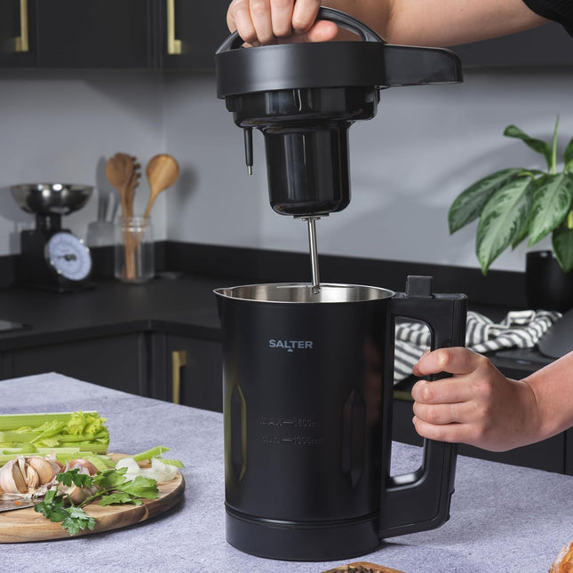 Salter Kuro Digital Soup Maker 1.6L – 900W Hot & Cold Blender - Used