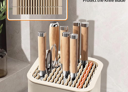 NEWE Universal Knife Block Holder –  with Detachable Easy-Clean Design
