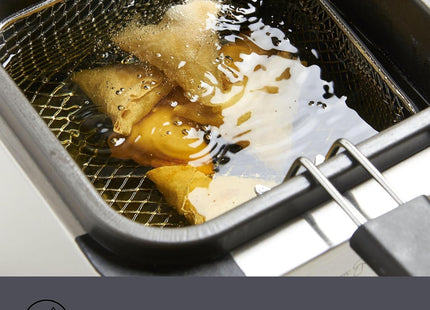 VonShef 1.5L Deep Fat Fryer – Stainless Steel Compact Fryer