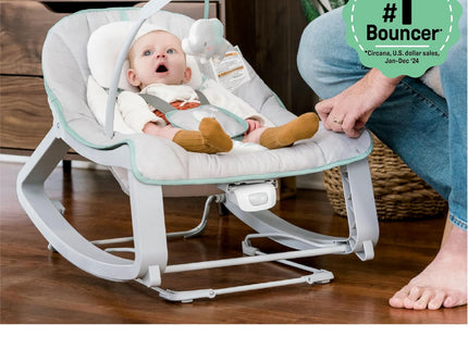 Ingenuity Keep Cozy 3-in-1 Vibrating Baby Bouncer & Toddler Rocker – Weaver
