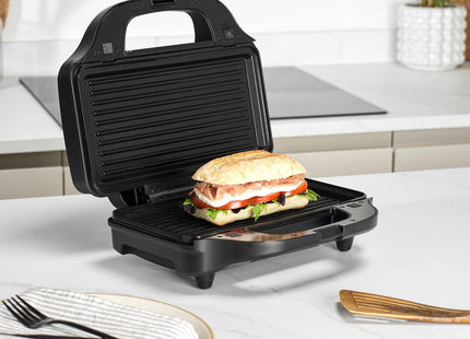 Salter 4-In-1 Snack Maker – Toastie, Waffle, Panini & Omelette Maker, 900W