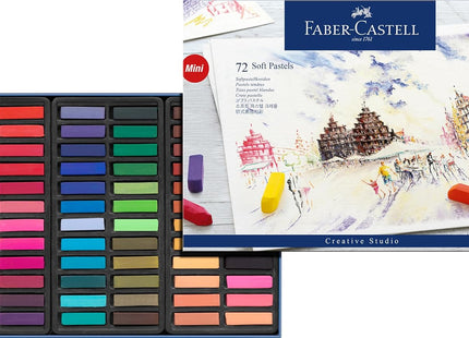 Faber-Castell Creative Studio Soft Pastels Mini – 72 Colours