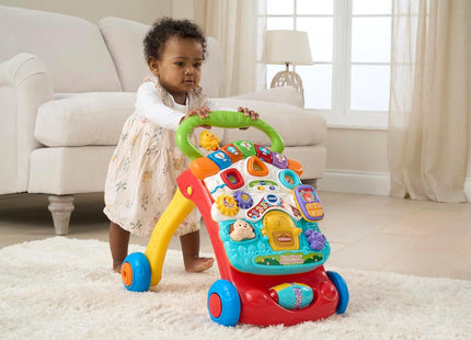 VTech First Steps Baby Walker – 2-in-1 Push Along Activity Walker