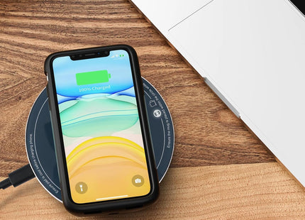 Kazumi Self-Heating Ceramic Mug – 130°F Smart Cup with 15W Wireless Charger