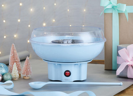 Giles & Posner EK2641 Candy Floss Maker – Retro Cotton Candy Machine, Blue