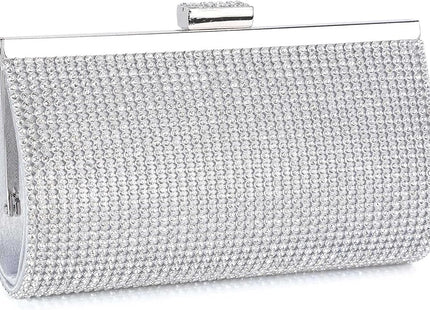 Rhinestone Clutch Bag – Women’s Crystal Evening Purse