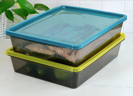 Youngever 3 Pack 5L Food Storage Containers – Large BPA-Free Plastic Containers