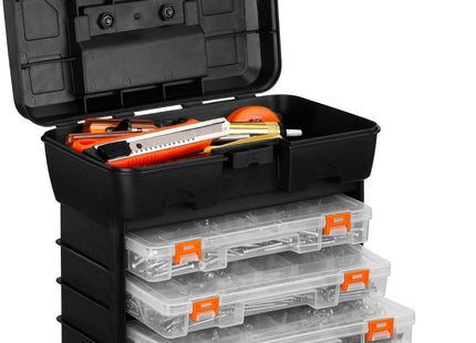 VonHaus DIY Carry Case – Portable Tool & Tackle Storage Box