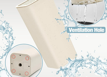 NEWE Universal Knife Block Holder –  with Detachable Easy-Clean Design