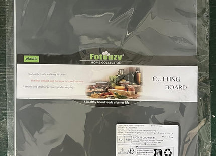 Fotouzy Flexible Plastic Cutting Board Mats – Set of 4, BPA-Free, Dishwasher Safe
