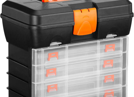 VonHaus DIY Carry Case – Portable Tool & Tackle Storage Box