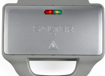 Salter Aspen XL Deep Fill Toastie Maker – 900W Sandwich & Panini Grill, Silver