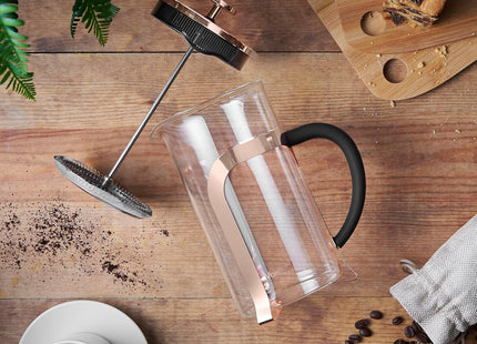 VonShef 8-Cup Cafetiere – 1L French Press Coffee Maker