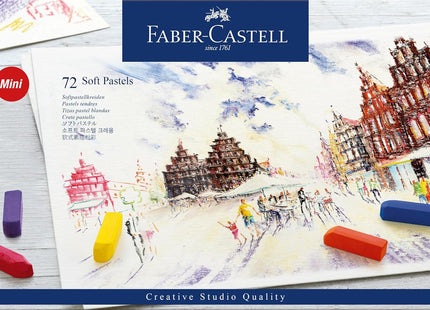Faber-Castell Creative Studio Soft Pastels Mini – 72 Colours
