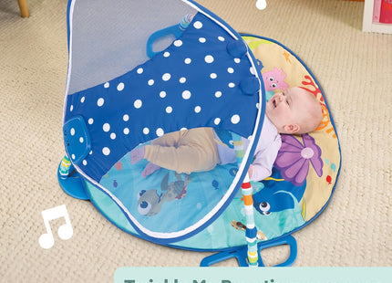 Bright Starts Disney Baby Finding Nemo Activity Gym – Ocean Lights Play Mat with Music