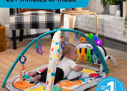 Baby Einstein 4-in-1 Kickin’ Tunes Play Gym – Activity Mat with Piano & Sensory Toys