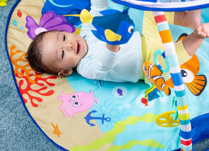 Bright Starts Disney Baby Finding Nemo Activity Gym – Ocean Lights Play Mat with Music