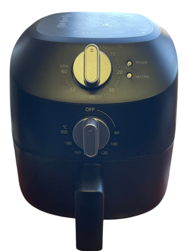 Midea Compact 2L Air Fryer – 12 Presets, Adjustable Timer - Used