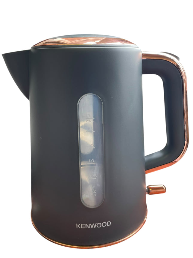 Kenwood Abbey Lux 1.7L Kettle, 3000W Dark Grey & Rose Gold - Used