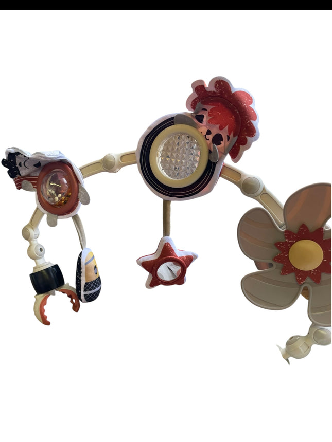 Tiny Love Sunny Stroll Activity Arch – Pram & Pushchair Toy Bar with Rattles - Used