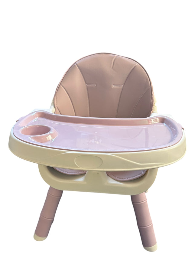 Ark miido 7-in-1 Baby High Chair Pink – Adjustable Feeding Chair - Used