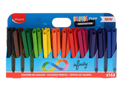 Maped Infinity Colouring Pencils – School Set, Pack of 144