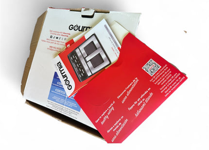 Gourmia 7.6L Digital Air Fryer – Black, 7 One-Touch Presets - Used