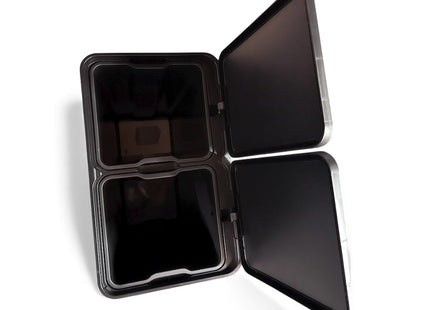 John Lewis 2 Section Recycling Bin with Handles – 60L, Stone - No Pedals