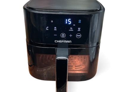 Chefman 5.7L Compact Air Fryer with Hi-Fry Technology – Black (Used)