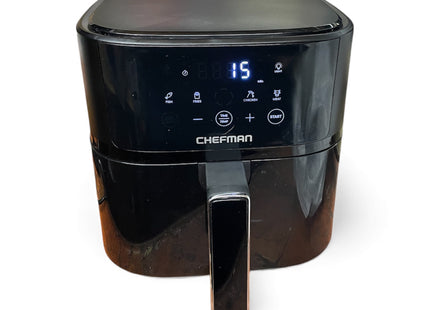 Chefman 5.7L Compact Air Fryer with Hi-Fry Technology – Black (Used)
