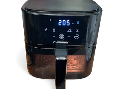 Chefman 5.7L Compact Air Fryer with Hi-Fry Technology – Black (Used)