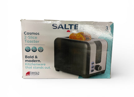 Salter Cosmos 2-Slice Toaster, 7 Levels – 930W, Grey - Used