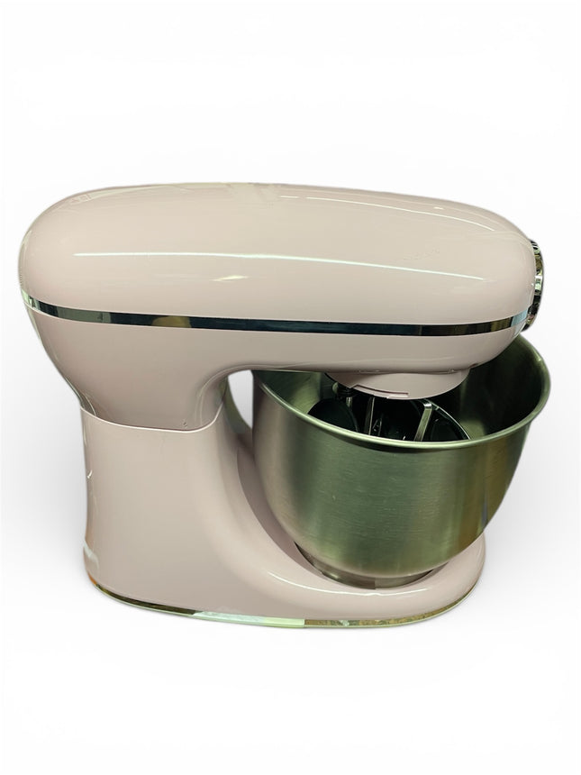 Salter Retro Stand Mixer – 5L Electric Kitchen Food Mixer, 1300W, Pink - Used