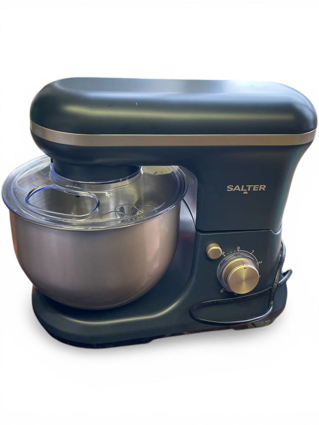 Salter Marino Stand Mixer 5L – 1200W 6 Speed Kitchen Mixer with Attachments - Used
