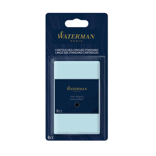 Waterman Noir Intense, Intense black 8ct