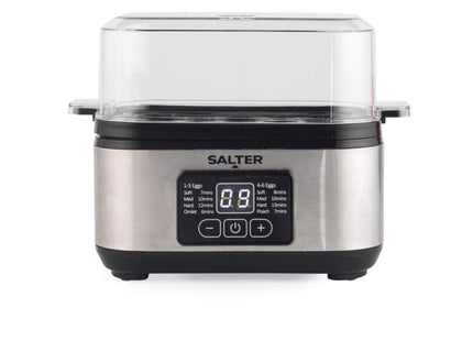 Salter 3 in 1 Digital Egg Cooker – LED Display, Boil, Poach & Omelette Maker