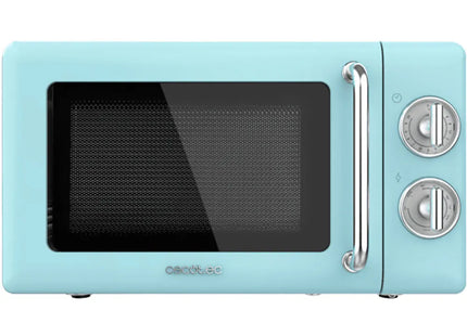 Cecotec ProClean 3110 Retro Microwave – 20L, 700W, Blue, EU Plug