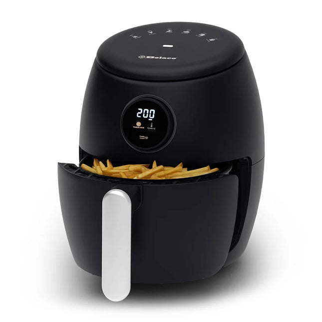Belaco 2L Digital Air Fryer – Rapid Air Cooking with Timer & Adjustable Temperature