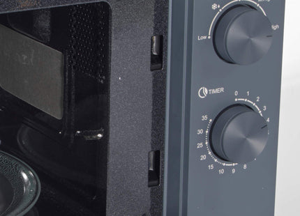 Salter Marino 800W Manual Microwave – 20L, Stylish Blue Grey Finish