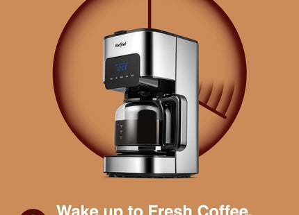 VonShef 1.5L Filter Coffee Machine – 12 Cup Drip Coffee Maker