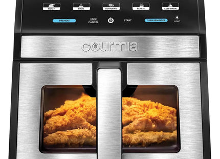 Gourmia 7.6L Digital Air Fryer – Black, 7 One-Touch Presets - Used